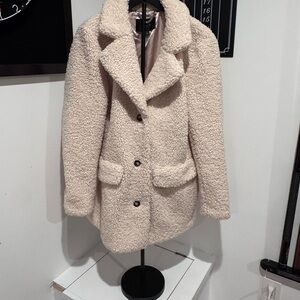 J. Crew Beige Teddy Jacket